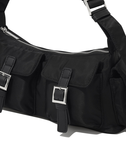 COVERNAT WOMAN（カバーナットウーマン）の「クローバーハート グロッシー 2ポケットショルダーバッグ Black（ショルダーバッグ・レディース・その他・FREE）」の6枚目の写真