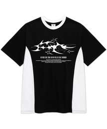 MILLION DAY（ミリオンデイ）の「MILLION Fervor 配色半袖Tシャツ（Tシャツ/カットソー）」