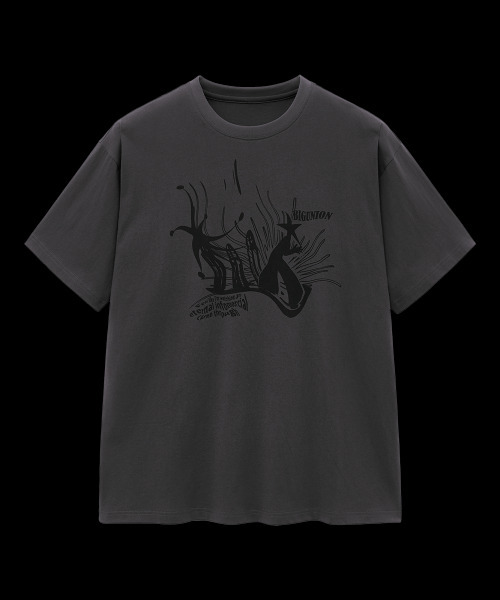 Big Unionの「BUスターフィッシュグラフィックTシャツ(グレー)(Tシャツ/カットソー・メンズ・その他・S/M/L)」の2枚目の写真