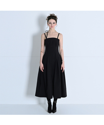 MAKE A TOAST（メイクアトースト）の「ビスチェボリュームドレスブラック MBDSOP001BK（ワンピース）」