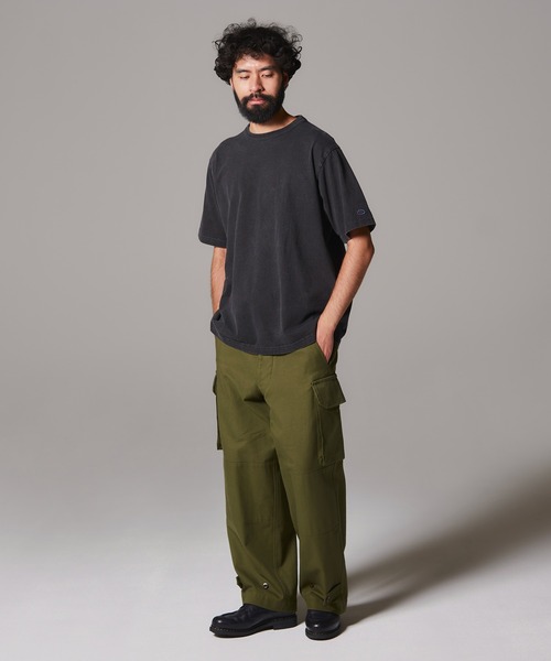 Champion(チャンピオン)の「【Champion/チャンピオン】メンズ MADE IN USA ティーテンイレブン ショートスリーブTシャツ(Tシャツ/カットソー・メンズ・セージグリーン/スカイブルー/オレンジ系その他2/ブラック系その他・LARGE/MEDIUM/SMALL/X-LARGE)」の9枚目の写真
