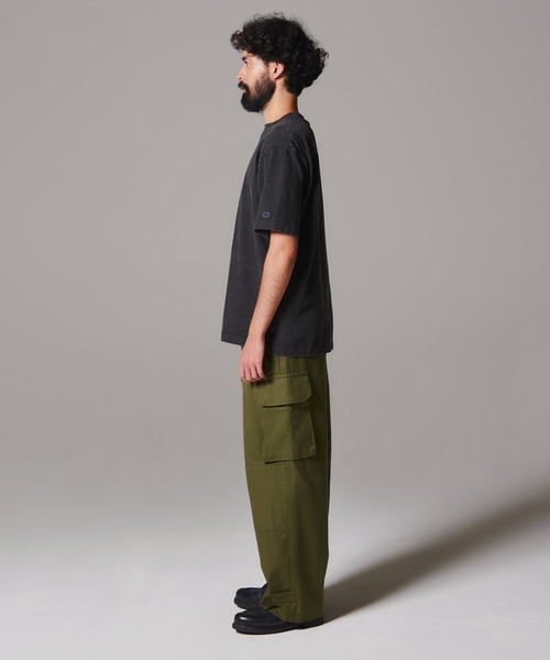 Champion(チャンピオン)の「【Champion/チャンピオン】メンズ MADE IN USA ティーテンイレブン ショートスリーブTシャツ(Tシャツ/カットソー・メンズ・セージグリーン/スカイブルー/オレンジ系その他2/ブラック系その他・LARGE/MEDIUM/SMALL/X-LARGE)」の10枚目の写真