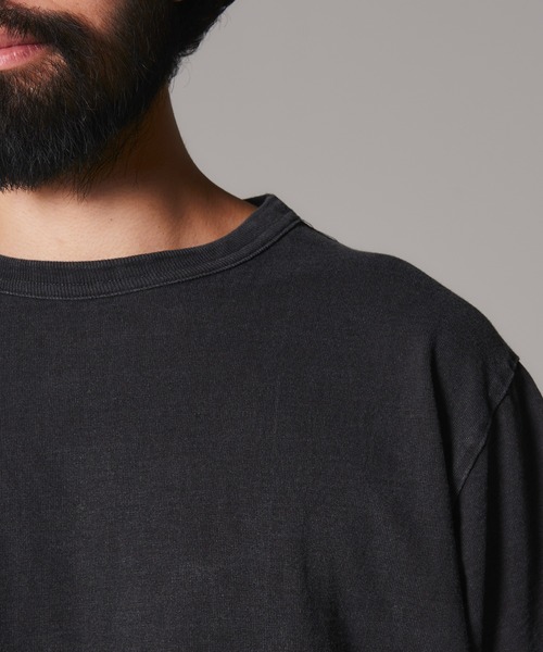Champion(チャンピオン)の「【Champion/チャンピオン】メンズ MADE IN USA ティーテンイレブン ショートスリーブTシャツ(Tシャツ/カットソー・メンズ・セージグリーン/スカイブルー/オレンジ系その他2/ブラック系その他・LARGE/MEDIUM/SMALL/X-LARGE)」の6枚目の写真
