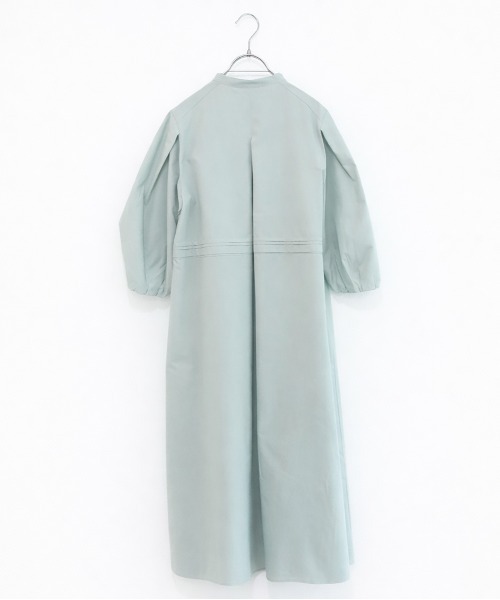 セール】pin tuck lace flare one-piece（シャツワンピース）｜Marilyn