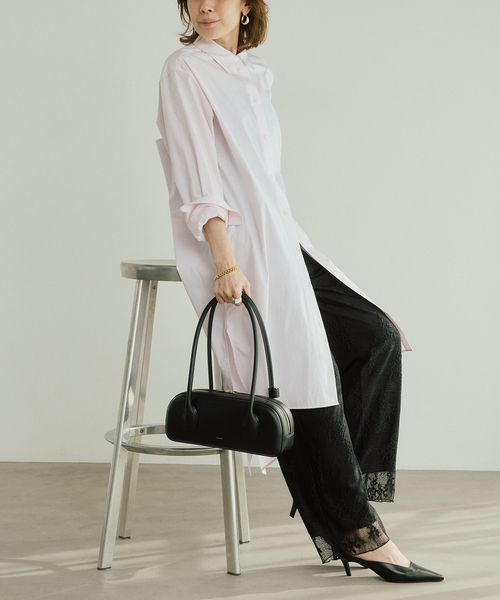 VERMEIL par iena（ヴェルメイユパーイエナ）の「SALCE サルチェ BIANCA W31xH11xD9cm 4461250004（ハンドバッグ・レディース・ブラック・FREE）」の4枚目の写真