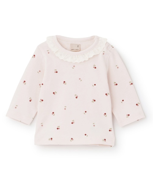 petit main（プティマイン）の「【GOODPRICE】長袖Tシャツ（その他ベビーウェア・キッズ・オフホワイト/ネイビー/カラフル/ライトグリーン/ピンク/ライトブルー・80ｃｍ/70cm）」の5枚目の写真