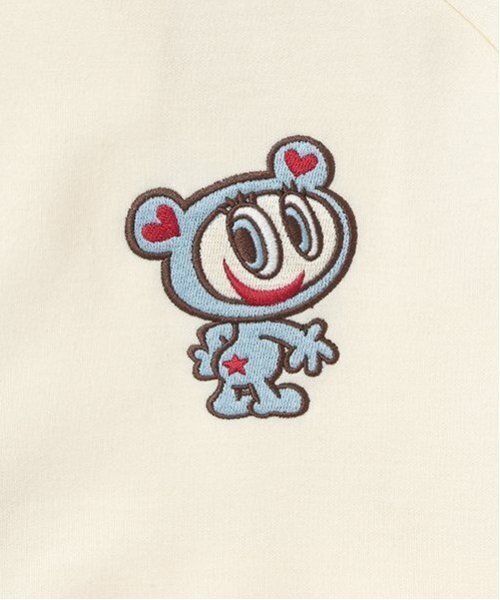 ナルミヤキャラクターズ（ナルミヤキャラクターズ）の「ナカムラくん トラックジャケット（ジャージ・レディース・アイボリー・F）」の6枚目の写真