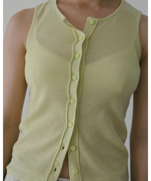 Cotton Layered Cardigan（カーディガン/ボレロ）｜anuke（アンヌーク