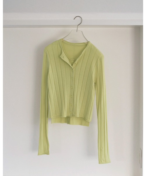 Cotton Layered Cardigan（カーディガン/ボレロ）｜anuke（アンヌーク