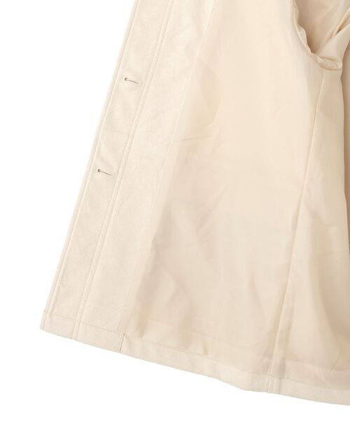 earth music&ecology（アースミュージックアンドエコロジー）の「CPOシャツジャケット（ブルゾン・レディース・ブラック/ホワイト系その他2/ブラウン・FREE）」の12枚目の写真