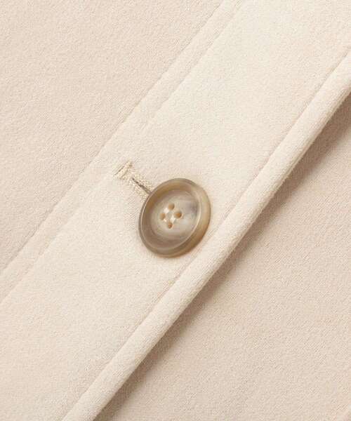 earth music&ecology（アースミュージックアンドエコロジー）の「CPOシャツジャケット（ブルゾン・レディース・ブラック/ホワイト系その他2/ブラウン・FREE）」の10枚目の写真