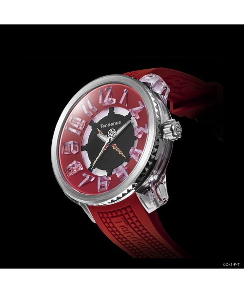 Tendence(テンデンス)の「TENDENCE/テンデンス FLASH ONE PIECE collaboration 腕時計 TDC-TY532021 ユニセックス(アナログ腕時計・レディース・レッド・FREE)」の4枚目の写真