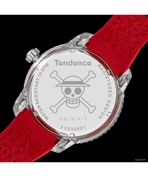 Tendence(テンデンス)の「TENDENCE/テンデンス FLASH ONE PIECE collaboration 腕時計 TDC-TY532021 ユニセックス(アナログ腕時計・レディース・レッド・FREE)」の6枚目の写真