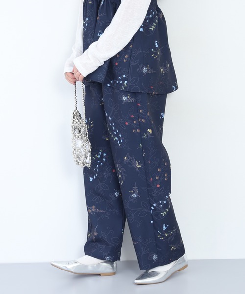 花柄プリントパンツ（その他パンツ）｜FUNALIVE（ファンアライブ）の