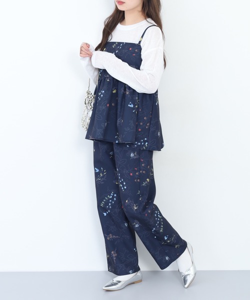 花柄プリントパンツ（その他パンツ）｜FUNALIVE（ファンアライブ）の