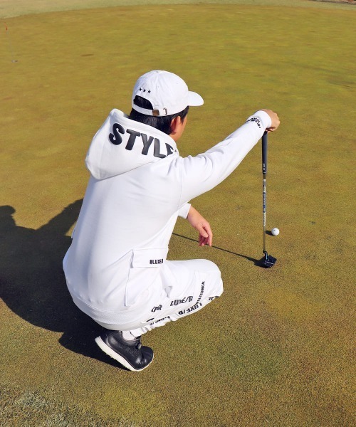 LUXE/R GOLF(ラグジュ ゴルフ)の「(RM)【LUXE/R GOLF】ポンチ サイドライン コード刺繍 カーゴパンツ(カーゴパンツ・メンズ・ベージュ系/ブラック/ホワイト・X-LARGE/LARGE/MEDIUM)」の13枚目の写真