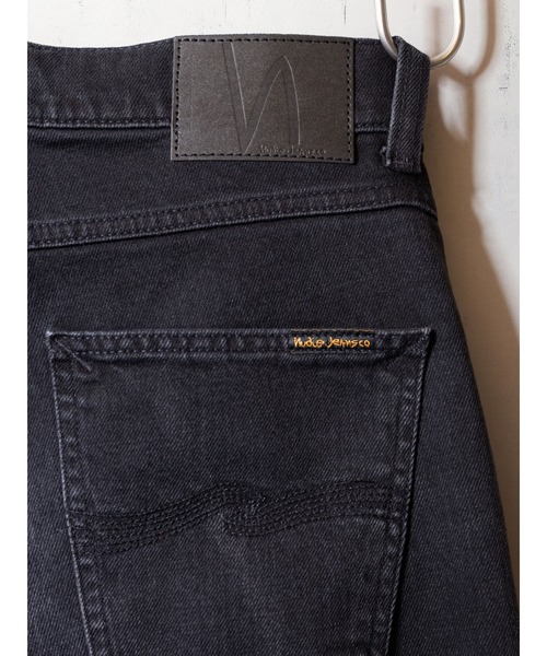 Nudie Jeans(ヌーディージーンズ)の「Nudie Jeans/ヌーディージーンズ Lean Dean / スリムテーパードジーンズ / Deep Tracks(デニムパンツ・メンズ・ブラック系その他・29/30/33/34/31/32/36)」の7枚目の写真