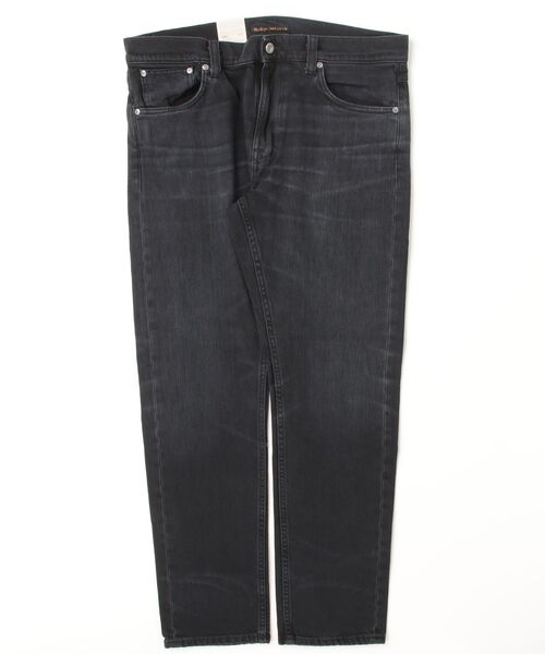 Nudie Jeans(ヌーディージーンズ)の「Nudie Jeans/ヌーディージーンズ Lean Dean / スリムテーパードジーンズ / Deep Tracks(デニムパンツ・メンズ・ブラック系その他・29/30/33/34/31/32/36)」の10枚目の写真
