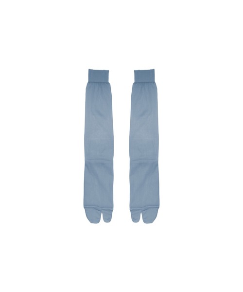 FAKUI（ファクイ）の「LOOSE SHEER TABI SOCKS / ルーズシアー足袋ソックス（ソックス/靴下・レディース・ブルー/ホワイト/ブラック・22.0～24.0cm）」の6枚目の写真