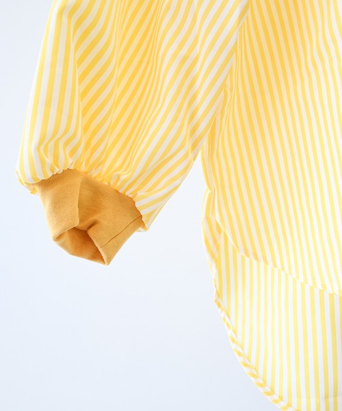 undeny.（アンディニ－）の「アンディニー ストライプシャツ（シャツ/ブラウス・キッズ・イエロー/ピンク/イエロー×グリーン・M/L/XL）」の11枚目の写真