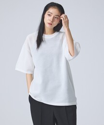 FORTUNA HOMME | 【FORTUNA /フォルトゥナ】ECOTEC KnitメッシュT/エコテックニットハイメッシュTシャツ/ユニセックス/【WEB限定】(ニット/セーター)