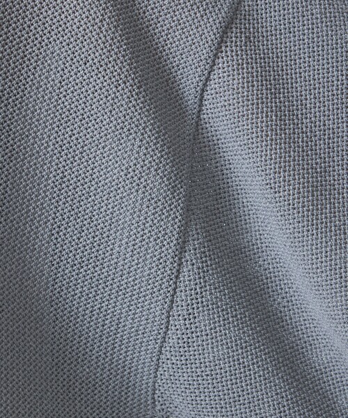 FORTUNA HOMME（フォルトゥナオム）の「【FORTUNA /フォルトゥナ】ECOTEC KnitメッシュT/エコテックニットハイメッシュTシャツ/ユニセックス/【WEB限定】（ニット/セーター・メンズ・ホワイト/グレー/ブラック・L/M）」の17枚目の写真