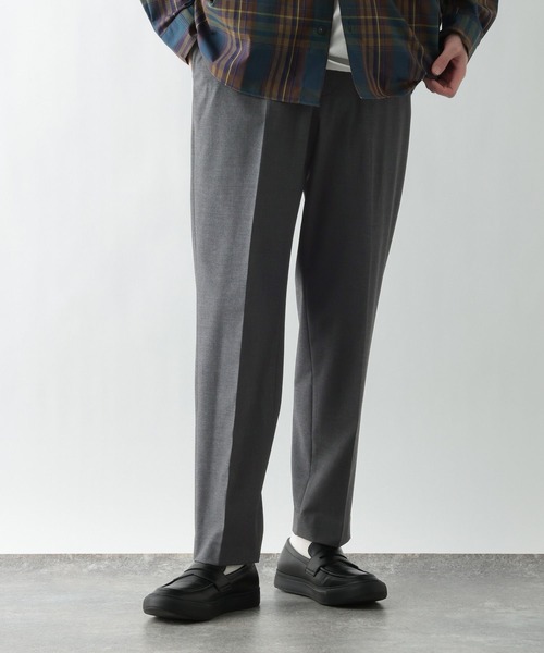 GLOBAL WORK（グローバルワーク）の「アーバンスラックスAIR/632888（スラックス・メンズ・ライトグレー/ブラック/チャコールグレー/ネイビー/モカ・XX-LARGE/X-LARGE/LARGE/MEDIUM/SMALL/X-SMALL/XL-Long/L-Long/M-Long/S-Long/3XL）」の2枚目の写真