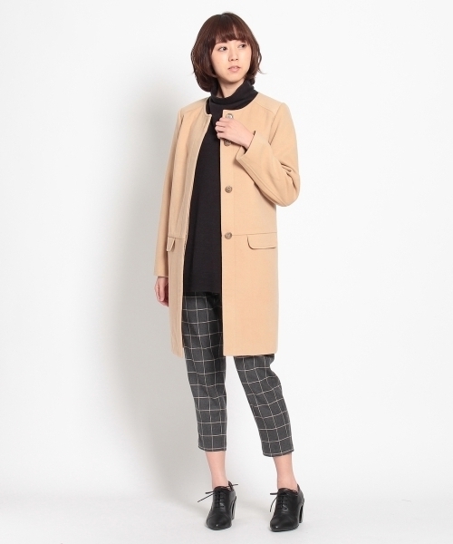 HusHusH(ハッシュアッシュ)の「テールカットハイネックニットプルオーバー(ニット/セーター・レディース・ブルー系1/グレー/ブルー/ホワイト/グリーン・02)」の11枚目の写真