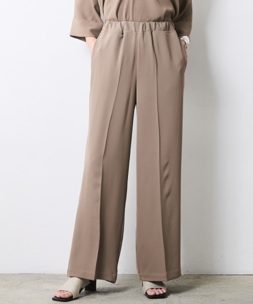 CHIC STYLE（シックスタイル）の「ワイドストレートパンツ＜大きいサイズ有＞シックスタイル（その他パンツ・レディース・アイボリー系/ブラック/モカ/ネイビー系・LL/3L/4L/5L/M/L）」の15枚目の写真