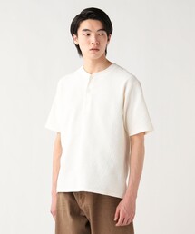【ユニセックス】ワッフル 3B ヘンリー Tシャツ