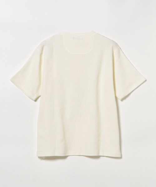 BEAMS HEART(ビームスハート)の「【ユニセックス】ワッフル 3B ヘンリー Tシャツ(Tシャツ/カットソー・メンズ・ホワイト/ダークブラウン/ブラック・SMALL/MEDIUM/LARGE)」の15枚目の写真