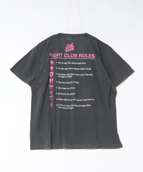 JUGLANS(ユグランス)の「【GOOD ROCK SPEED】Fight Club Tshirts / ファイトクラブ(Tシャツ/カットソー・メンズ・チャコール・L/M/XL)」の2枚目の写真