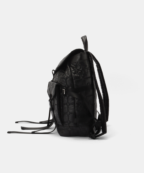 U by SPICK&SPAN（ユーバイスピックアンドスパン）の「GANNI / ガニー Re-Tech Quilted Backpack（バックパック/リュック・レディース・ブラック・FREE）」の10枚目の写真
