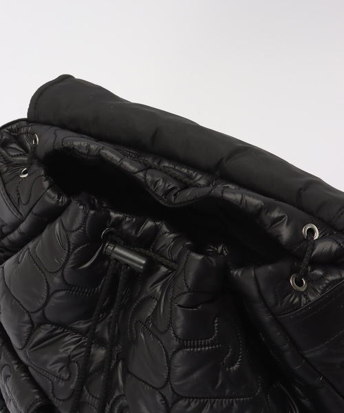 U by SPICK&SPAN（ユーバイスピックアンドスパン）の「GANNI / ガニー Re-Tech Quilted Backpack（バックパック/リュック・レディース・ブラック・FREE）」の16枚目の写真