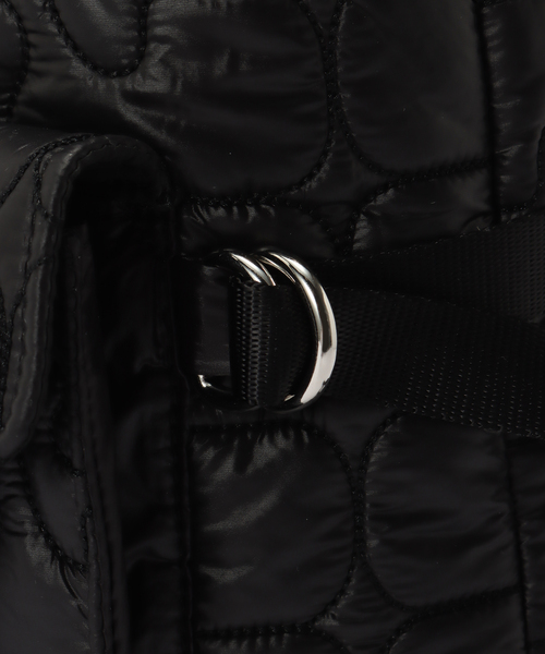 U by SPICK&SPAN（ユーバイスピックアンドスパン）の「GANNI / ガニー Re-Tech Quilted Backpack（バックパック/リュック・レディース・ブラック・FREE）」の18枚目の写真