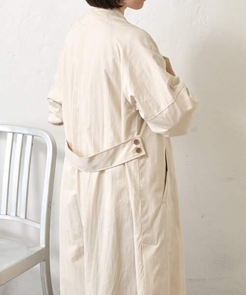 Jena espace merveilleux（ジェナ　エスパスメルヴェイユ）の「バックベルトロングCT（その他アウター・レディース・ベージュ/アイボリー・FREE）」の11枚目の写真
