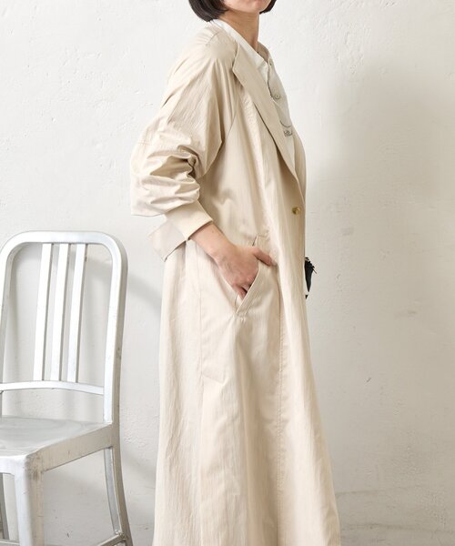 Jena espace merveilleux（ジェナ　エスパスメルヴェイユ）の「バックベルトロングCT（その他アウター・レディース・ベージュ/アイボリー・FREE）」の12枚目の写真