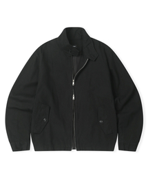 MOOVN（ムブン）の「2WAYコットンヘリングトンジャケットブラック（MA-1）」