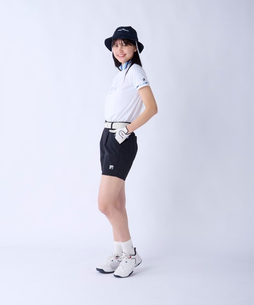 FILA GOLF(フィラゴルフ )の「【FILA GOLF:フィラゴルフ】レディースショートパンツ ゴルフ(その他パンツ・レディース・ホワイト/ミント/ブラック・LARGE/X-LARGE/SMALL/MEDIUM/XX-LARGE)」の5枚目の写真