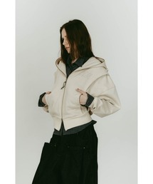 Knuth Marf（クヌースマーフ）の「pierced hooded sweatshirt（パーカー）」