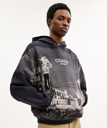 COACH（コーチ）の「ラス ベガス ポストカード リラックスド フーディー（パーカー）」