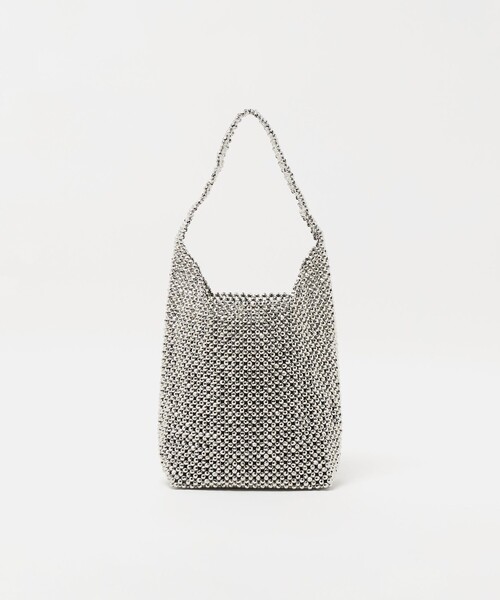 UNITED ARROWS（ユナイテッドアローズ）の「ビーズ ワンショルダーバッグ（ショルダーバッグ・レディース・ブラック/シルバー・FREE）」の9枚目の写真