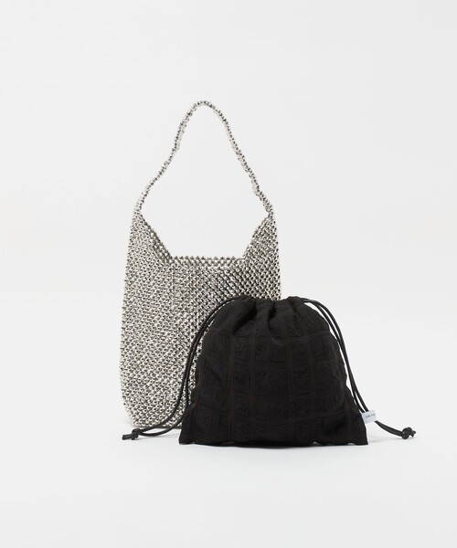 UNITED ARROWS（ユナイテッドアローズ）の「ビーズ ワンショルダーバッグ（ショルダーバッグ・レディース・ブラック/シルバー・FREE）」の17枚目の写真