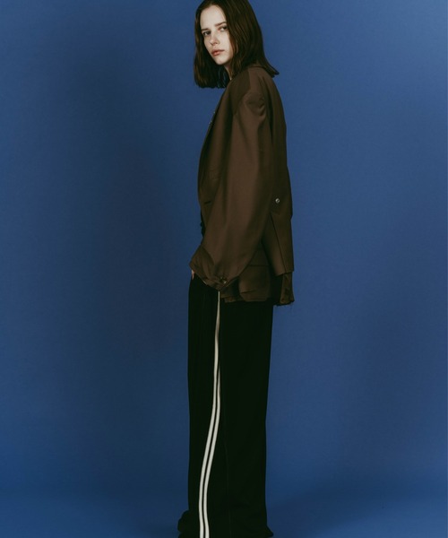 Knuth Marf（クヌースマーフ）の「Knuth Marf zip-up track pants（その他パンツ・レディース・ブラック・X-SMALL/SMALL/MEDIUM）」の5枚目の写真
