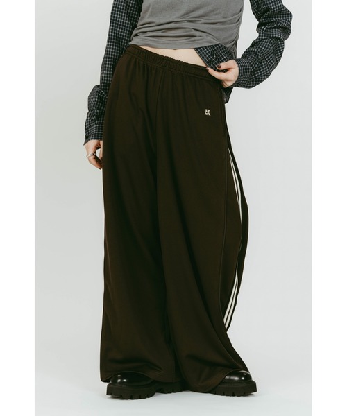 Knuth Marf（クヌースマーフ）の「Knuth Marf zip-up track pants（その他パンツ・レディース・ブラック/ブラウン・X-SMALL/SMALL/MEDIUM）」の18枚目の写真