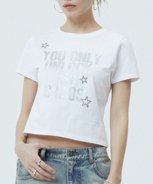 『mahagrid/マハグリッド』UNLOCK CROP TEE/アンロック クロップ Tシャツ