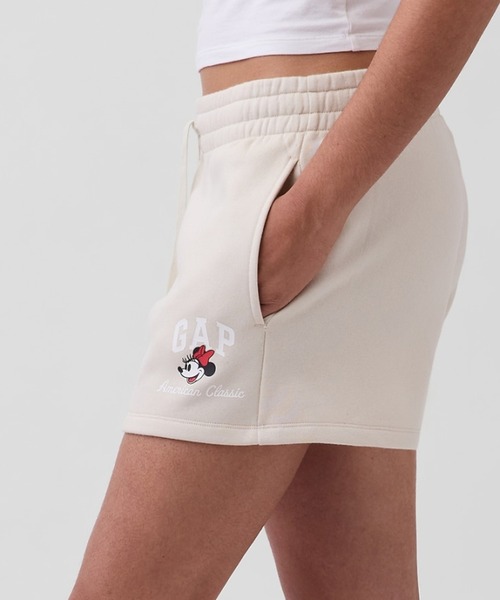 GAP(ギャップ)の「Gap × ディズニー ミニーマウス GAPロゴ ショートパンツ(その他パンツ・レディース・ベージュ/ピンク/ブラック・XS/S/M/L/XXS)」の3枚目の写真