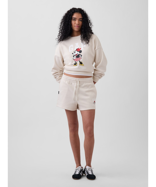 GAP(ギャップ)の「Gap × ディズニー ミニーマウス GAPロゴ ショートパンツ(その他パンツ・レディース・ベージュ/ピンク/ブラック・XS/S/M/L/XXS)」の4枚目の写真