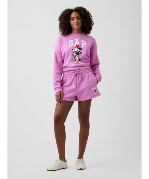 GAP(ギャップ)の「Gap × ディズニー ミニーマウス GAPロゴ ショートパンツ(その他パンツ・レディース・ベージュ/ピンク/ブラック・XS/S/M/L/XXS)」の5枚目の写真