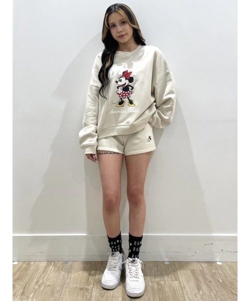 GAP(ギャップ)の「Gap × ディズニー ミニーマウス GAPロゴ ショートパンツ(その他パンツ・レディース・ベージュ/ピンク/ブラック・XS/S/M/L/XXS)」の15枚目の写真